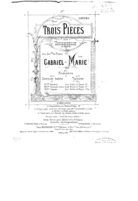 3 Pieces for Cello and Piano