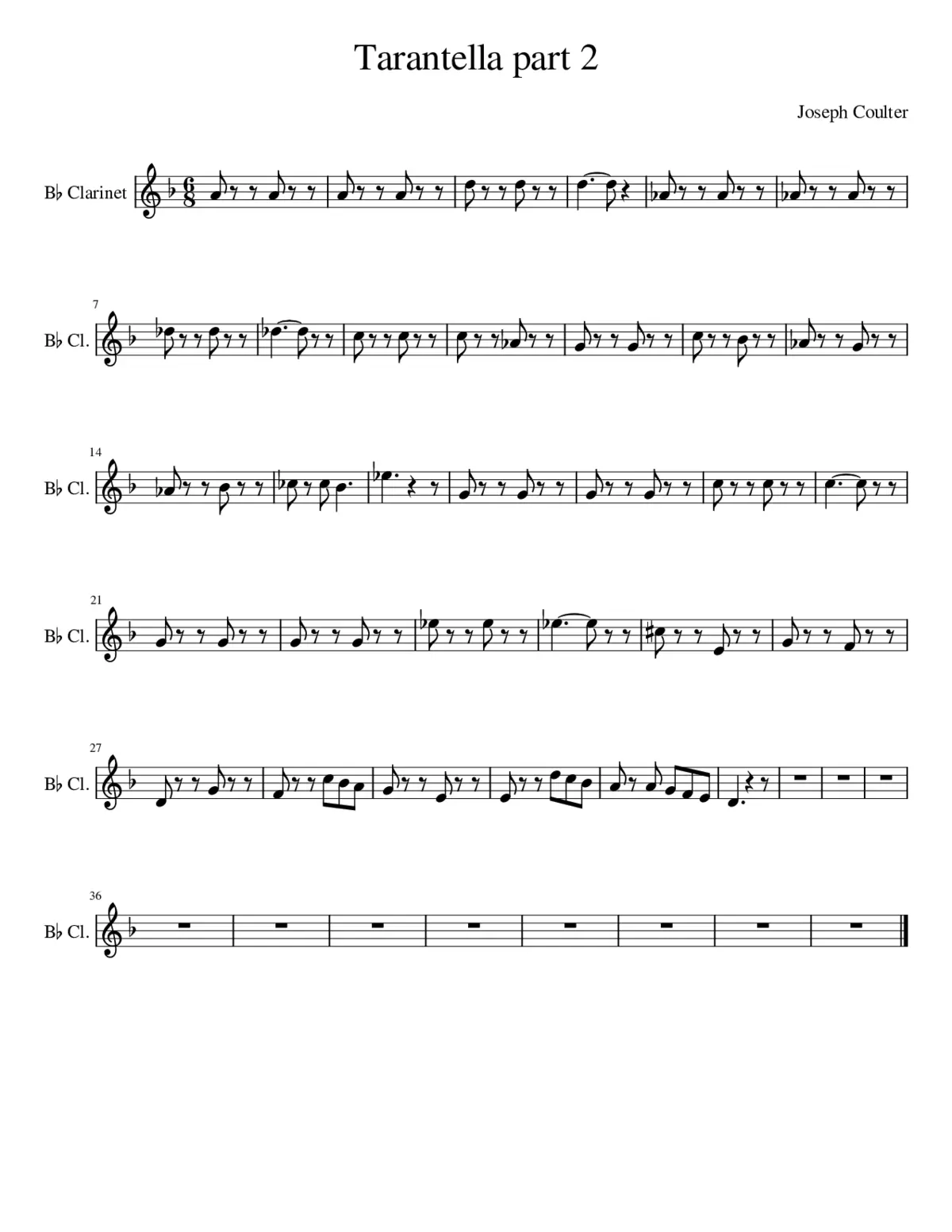 Music for Children Op.65 - Page 1