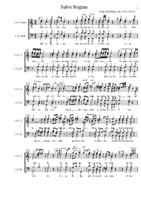 Salve Regina, D. 811