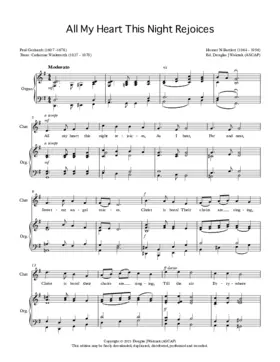 All my heart this night rejoices