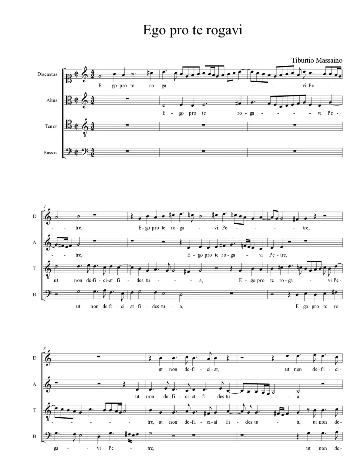 Ego pro te rogavi - Page 1