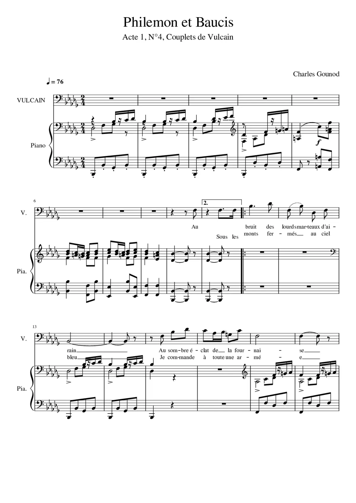 Philémon et Baucis - Page 1