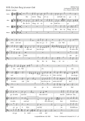 Ein feste Burg ist unser Gott a 4