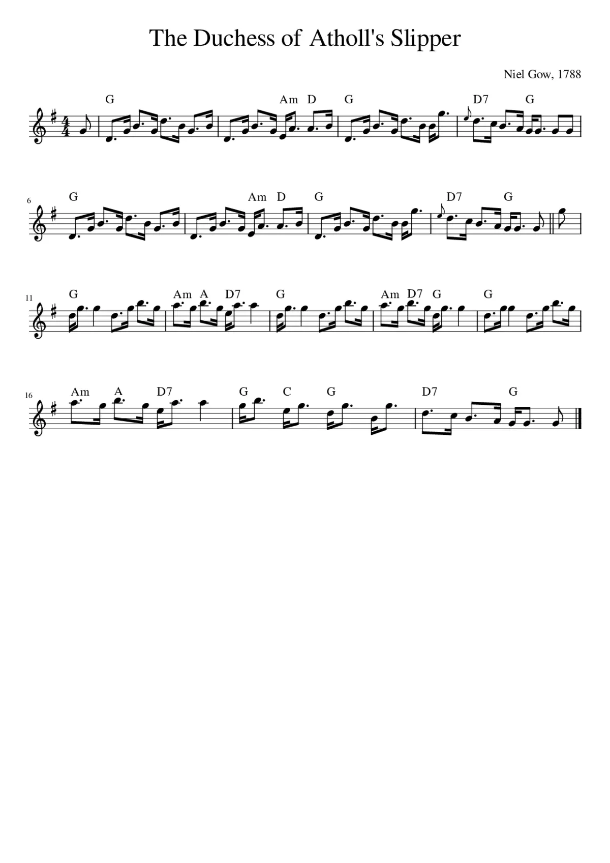 The Duchess of Atholl's Slipper - Page 1