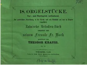 18 Orgelstücke