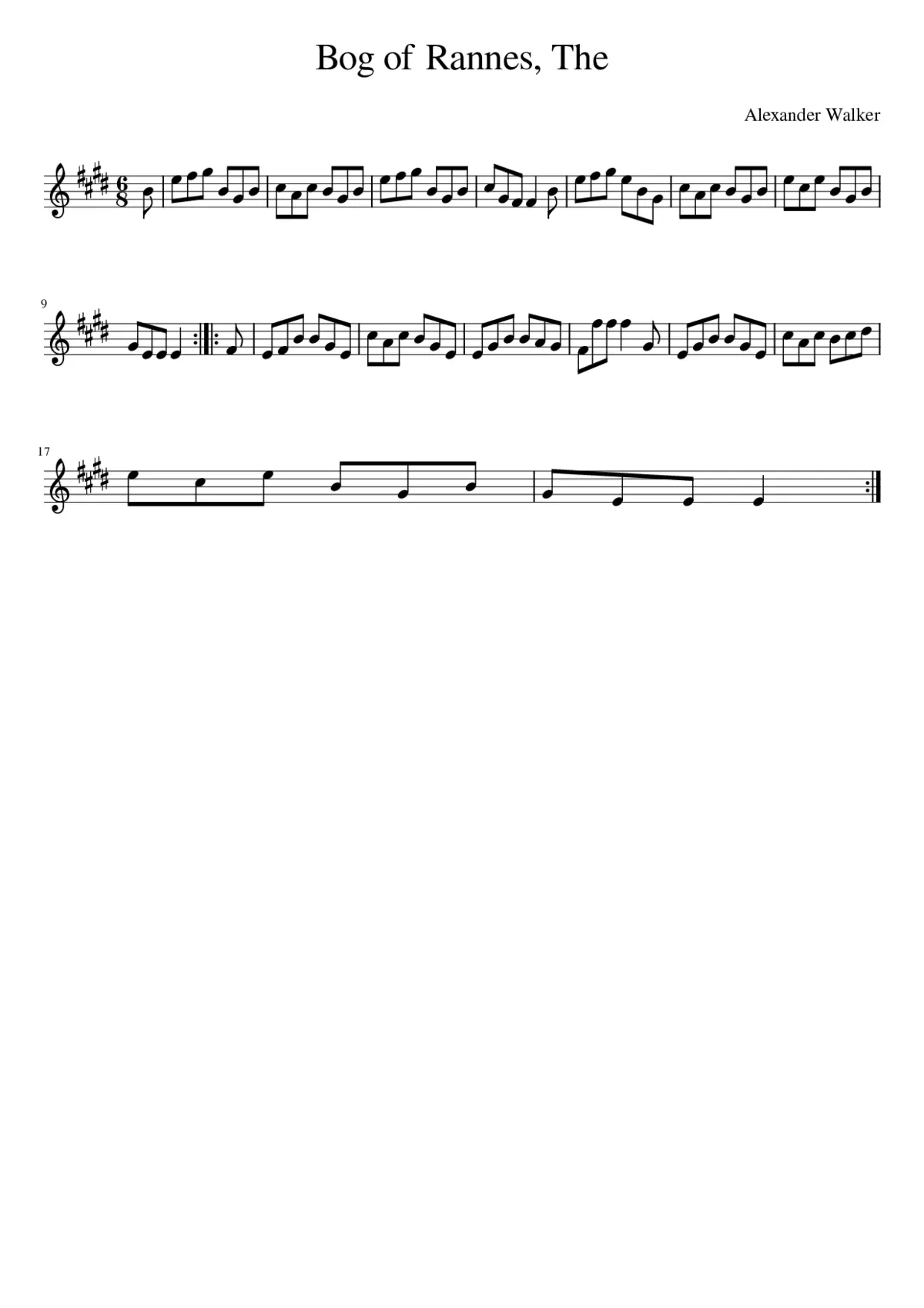 The Bog of Rannes - Page 1