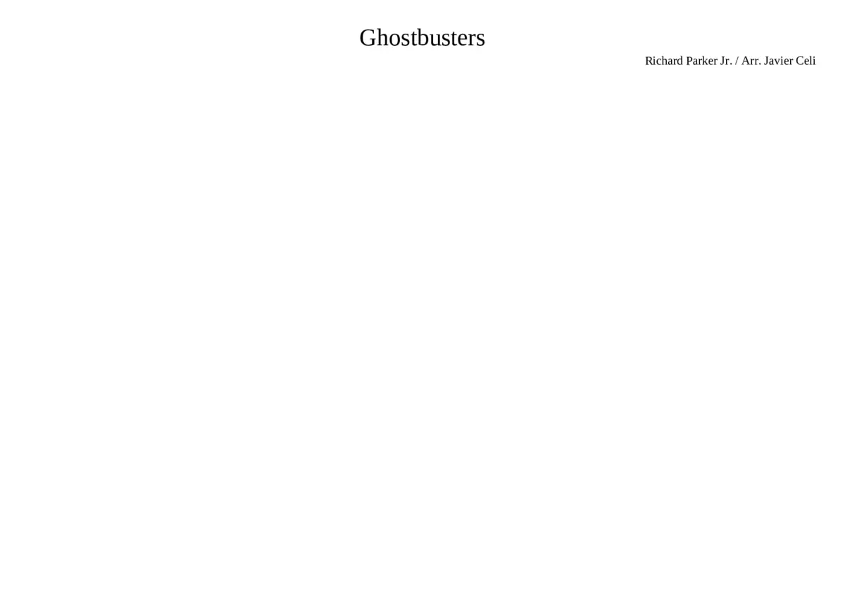 ghostbusters - Page 1