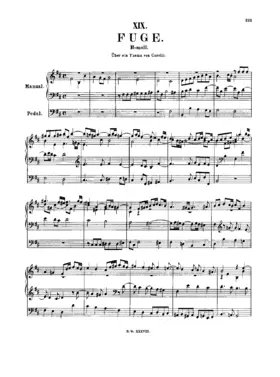 Fuge über ein Thema von Corelli