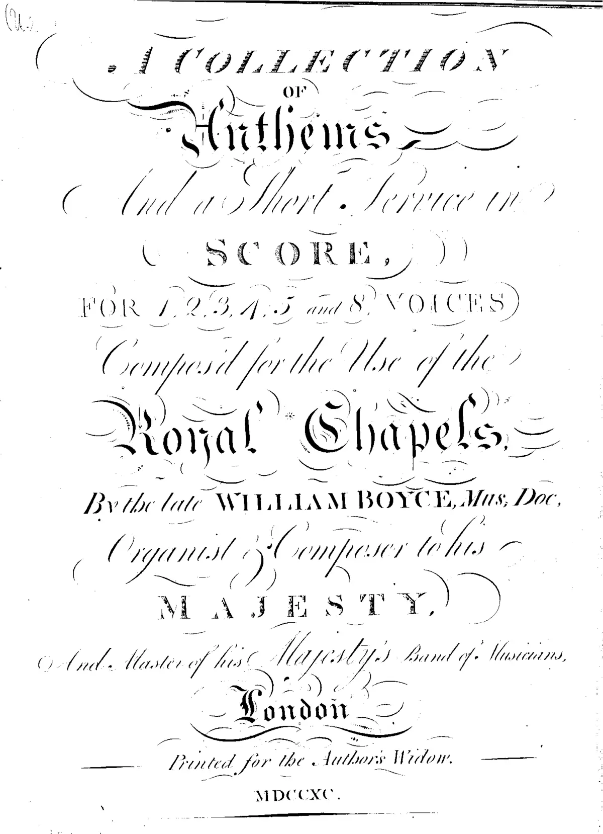 12 Anthems and Te Deum - Page 1