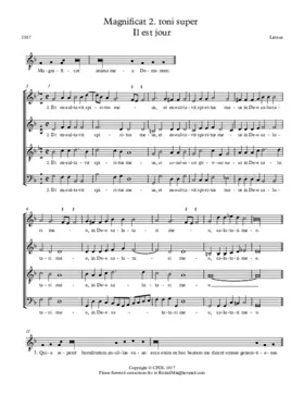 Magnificat Il est jour