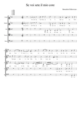 Se voi sete il mio core