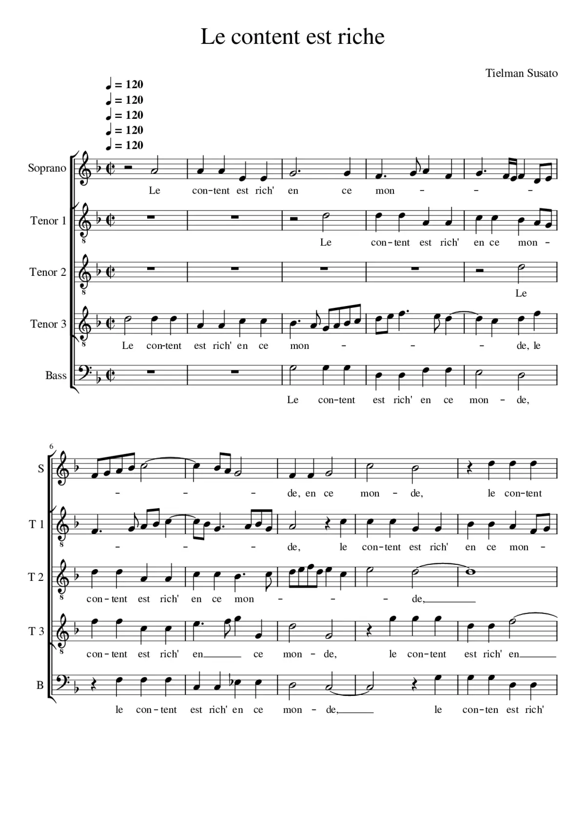 Le content est riche - Page 1