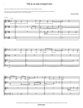 Ther is no rose of swych virtu