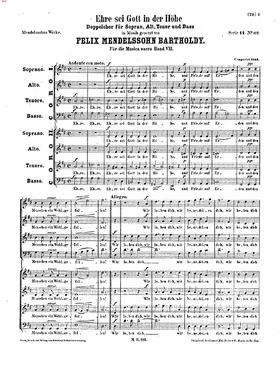 Ehre sei Gott in der Höhe