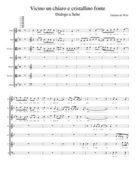 Vicino un chiaro e cristallino fonte