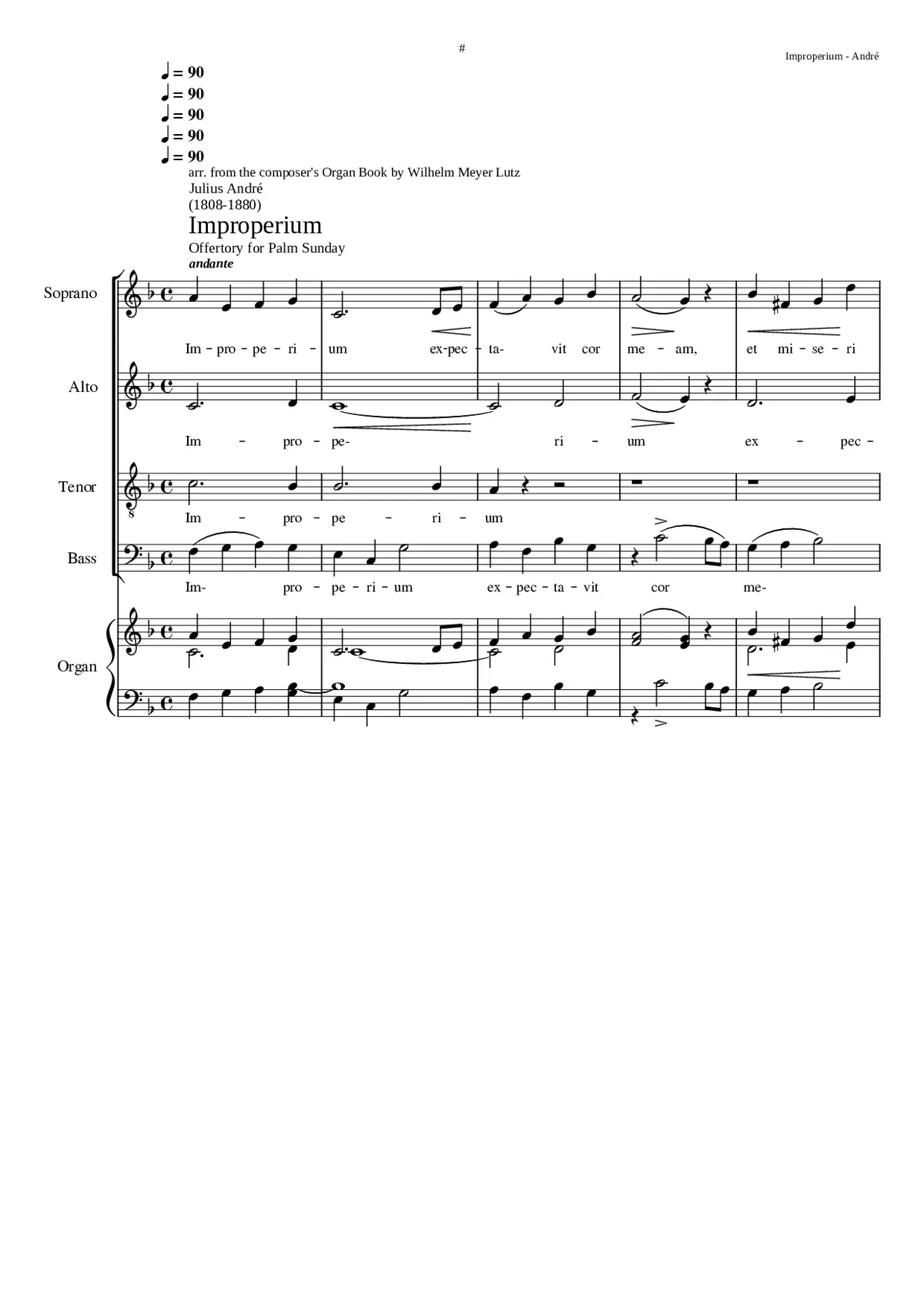 Improperium expectavit - Page 1