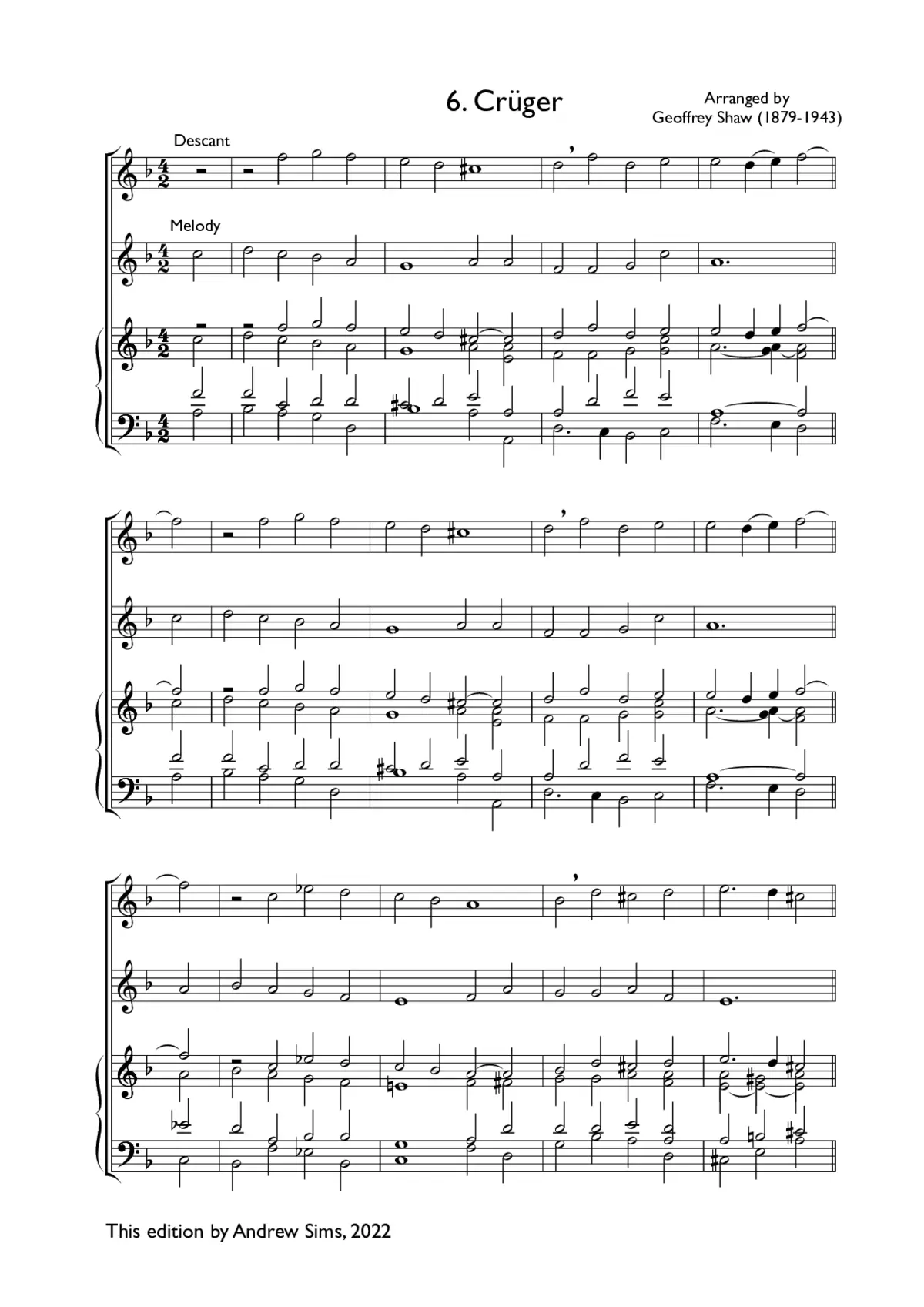 Crüger - Page 1