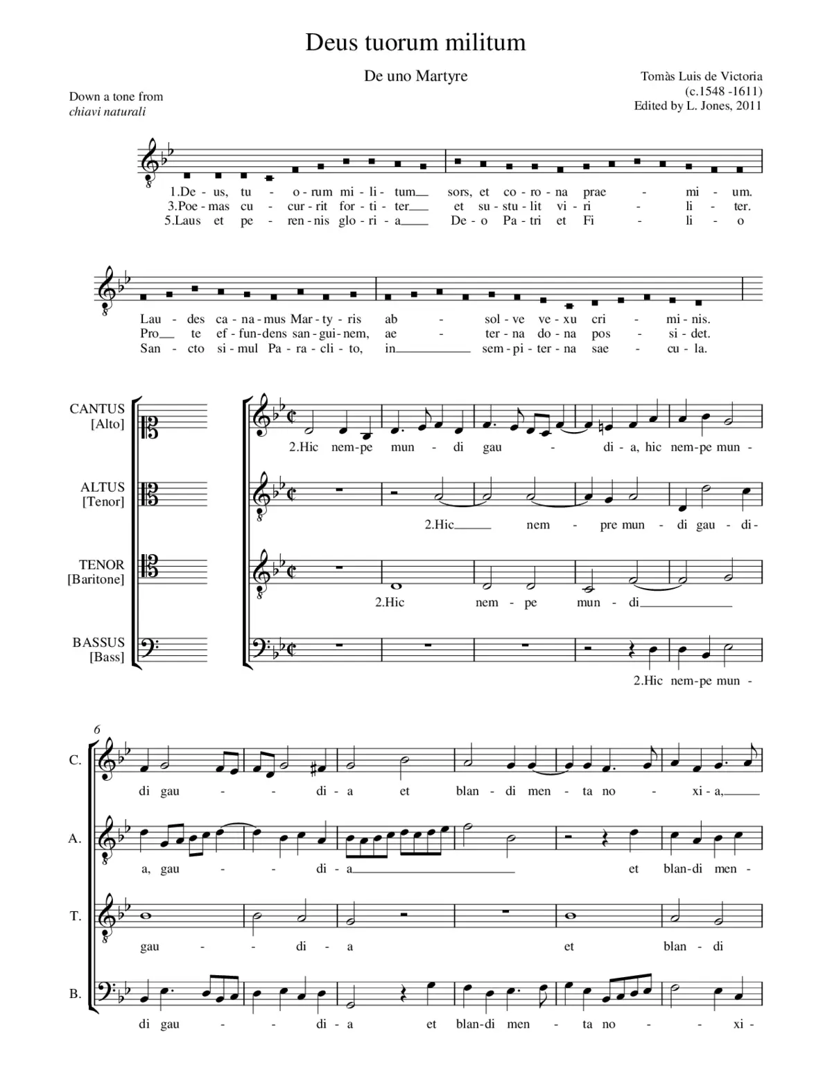 Deus tuorum militum - Page 1