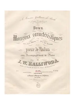 2 Morceaux caractéristiques