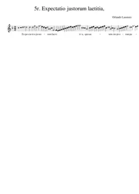 5r. Expectatio justorum laetitia