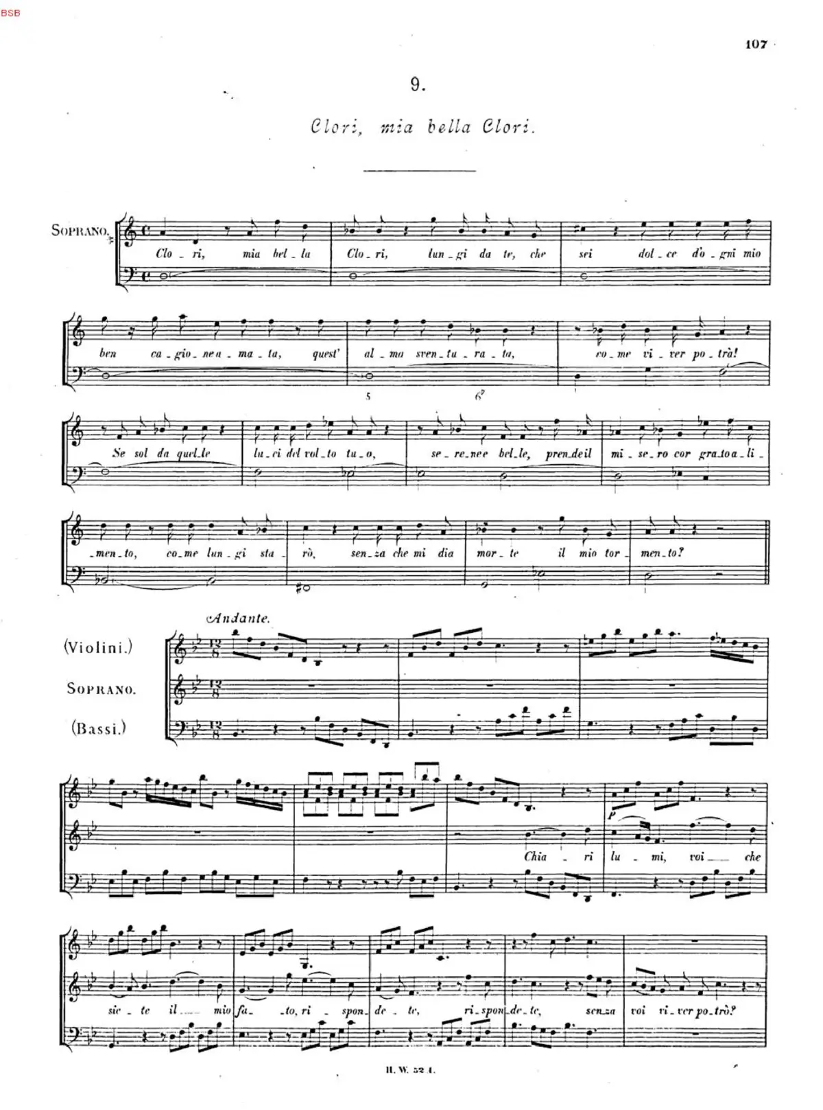 Clori, mia bella Clori - Page 1