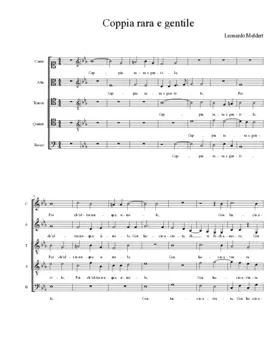 Coppia rara e gentile