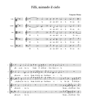 Filli, mirando il cielo