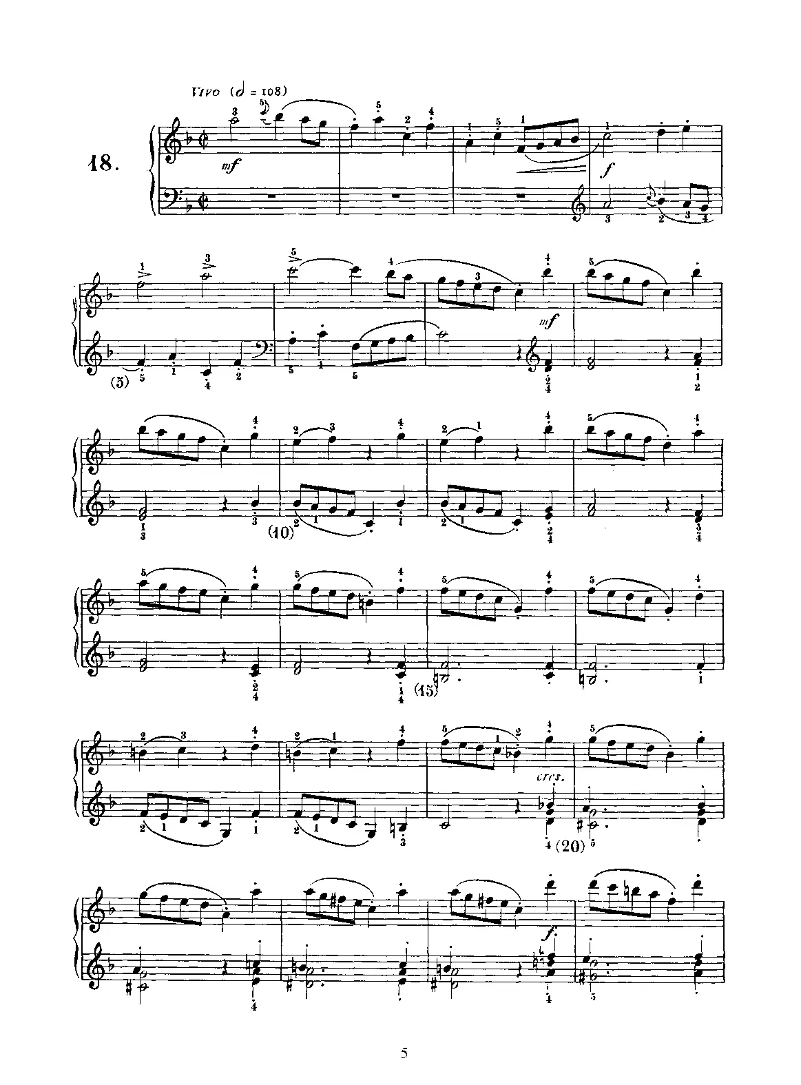 Keyboard Sonata in F major - Page 1