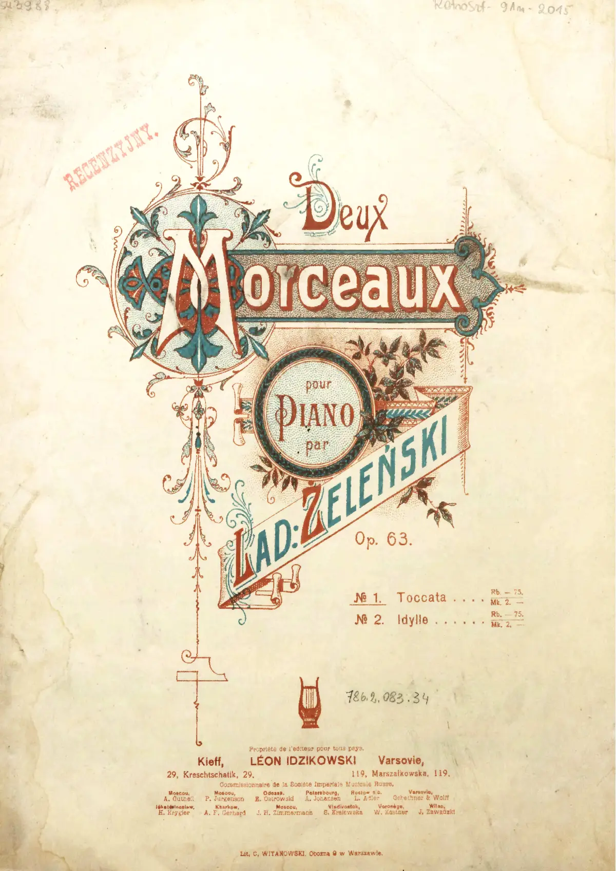 2 Morceaux - Page 1