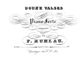 Douze walses pour le Pianoforte