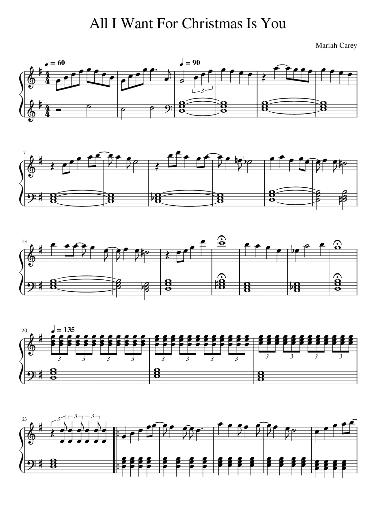 all i want for christmas is you - Page 1