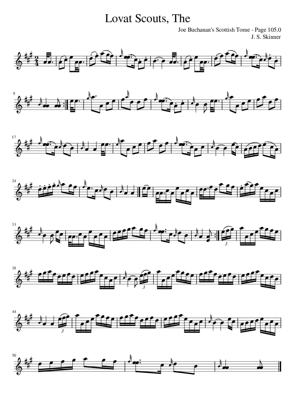 The Lovat Scouts - Page 1