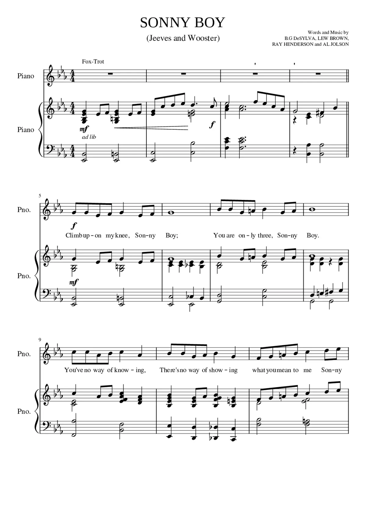 jeeves and wooster - Page 1