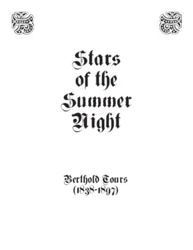 Stars of the summer night