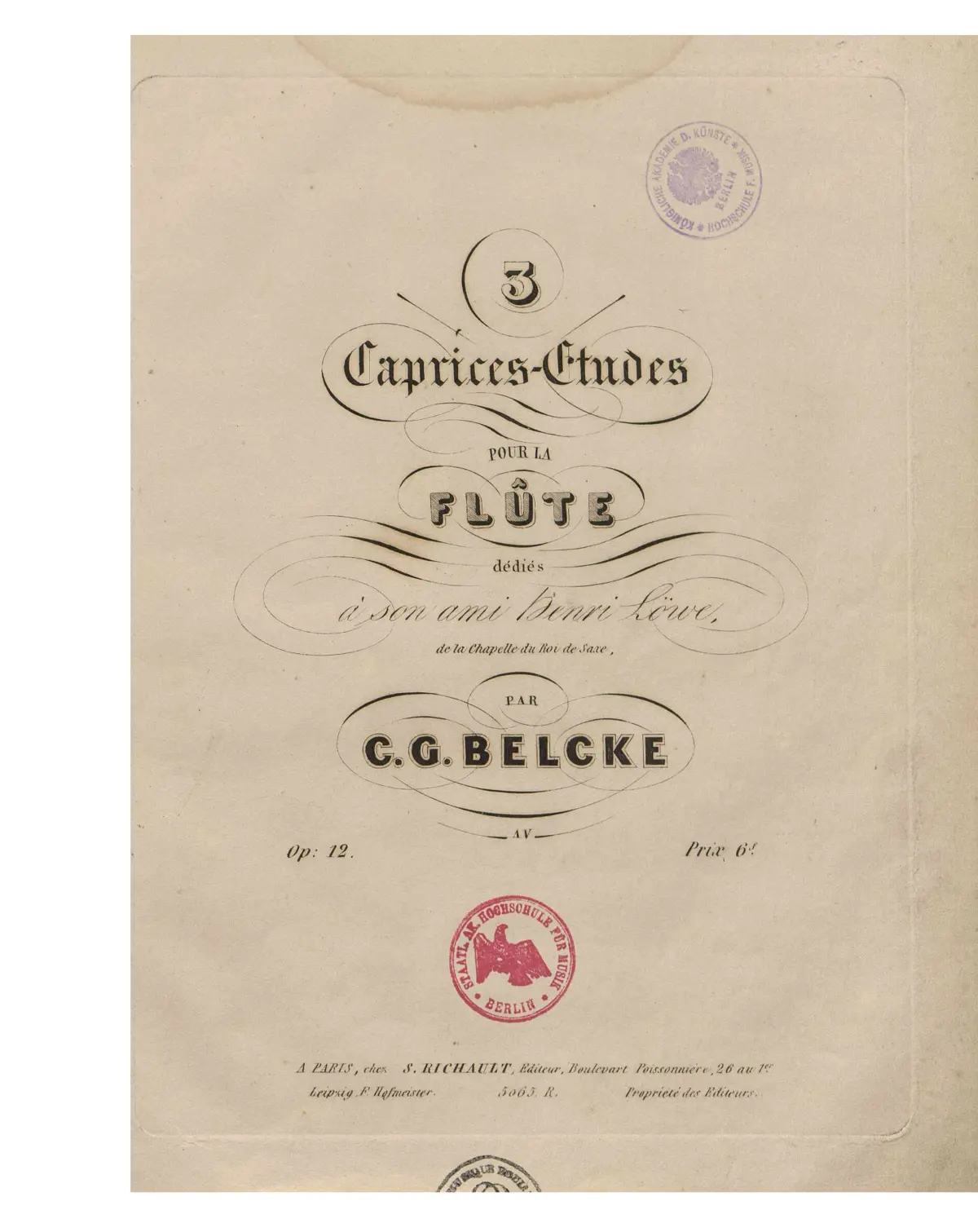 3 Caprices-etudes - Page 1