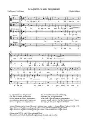 Le départir est sans département