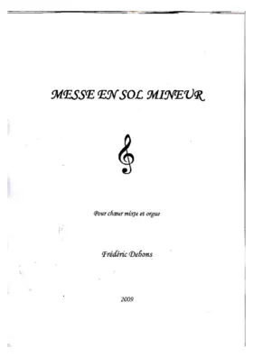 Messe en sol mineur
