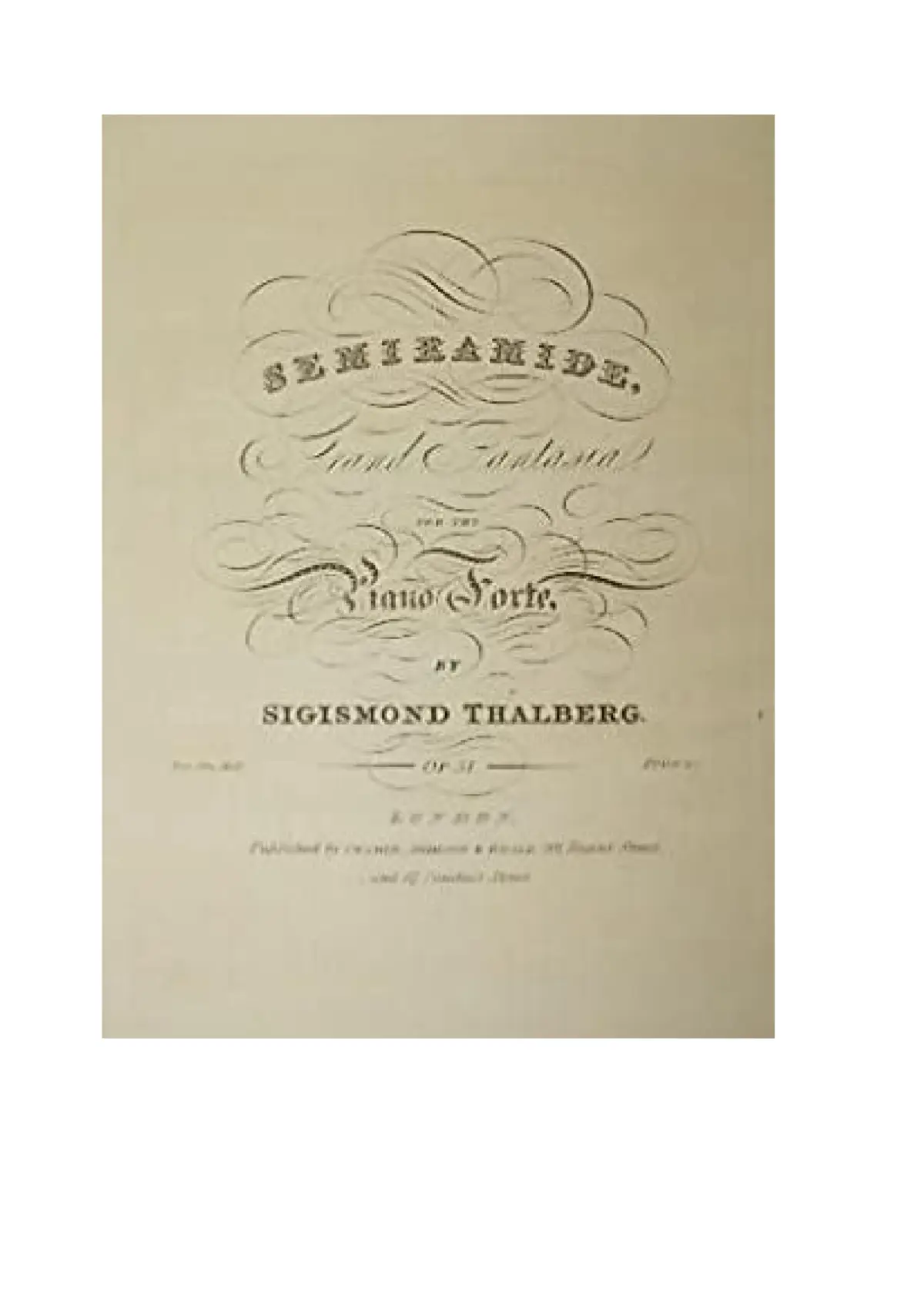 Grande Fantaisie sur lopéra Semiramide de Rossini Op. 51 - Page 1