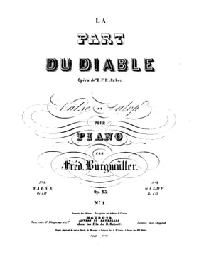 Valse et Galop sur l'opéra 'La Part du Diable'