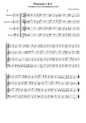 2 Fantasias in F major