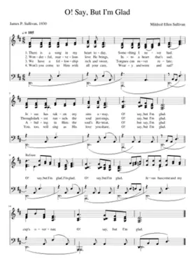 O! say but im glad