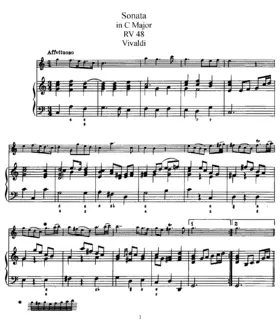 Flute Sonata in C major