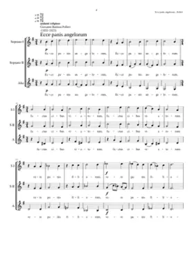 Ecce panis angelorum