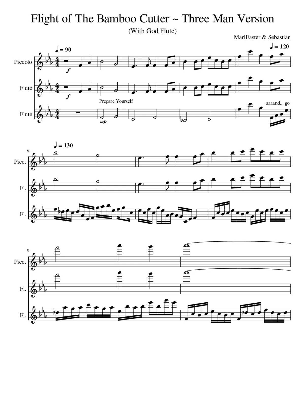 flight of the bamboo cutter - Page 1