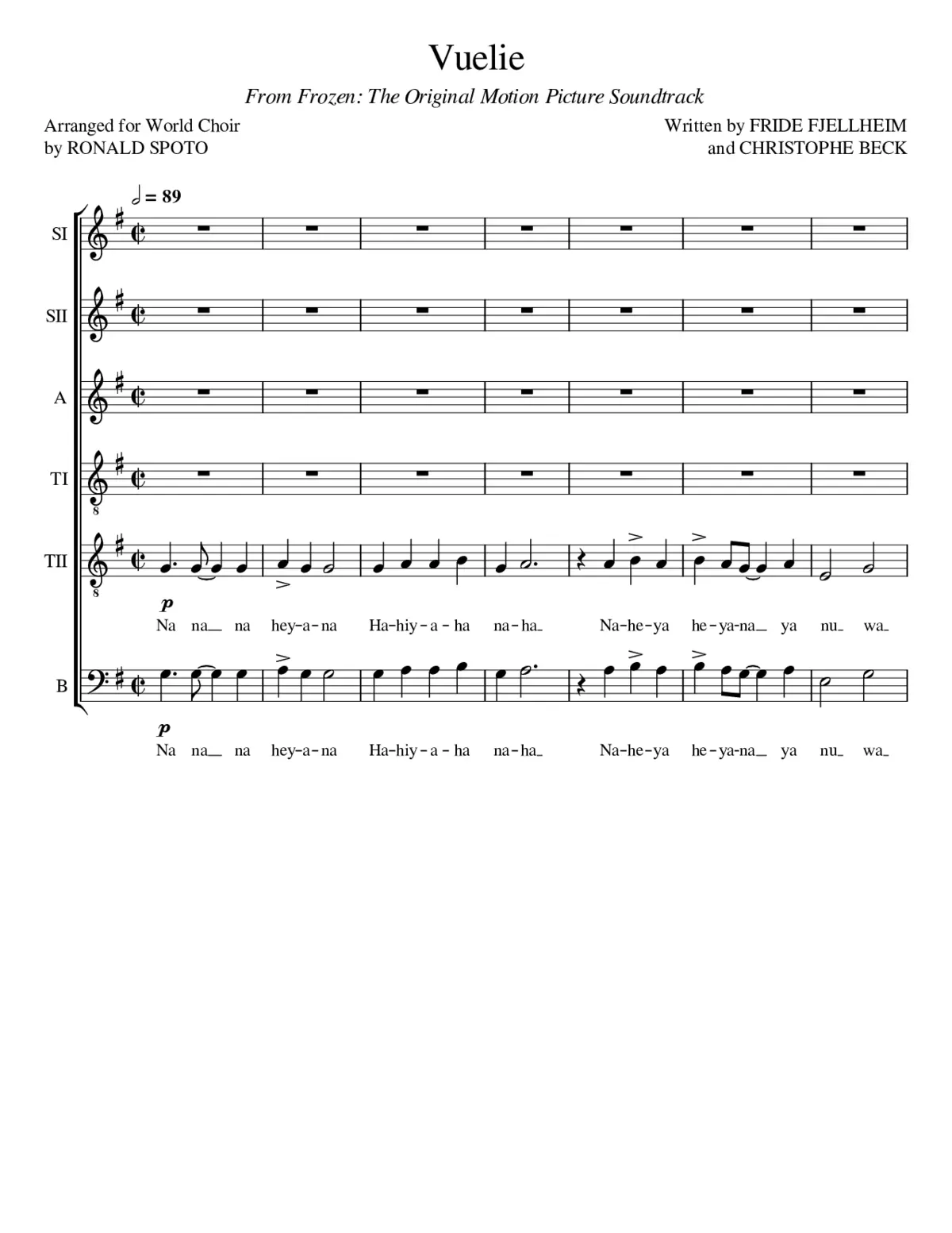 Vuelie - Page 1