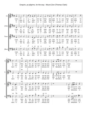 Enquire ye pilgrims for the way