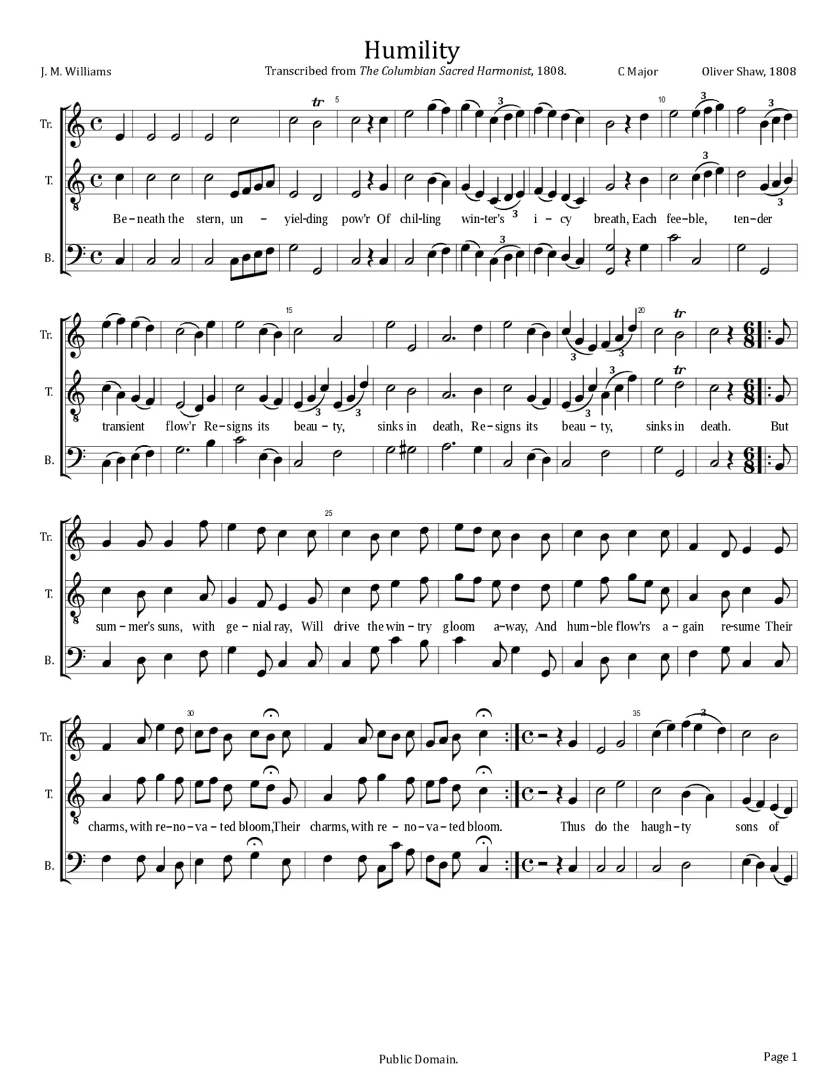 Humility - Page 1
