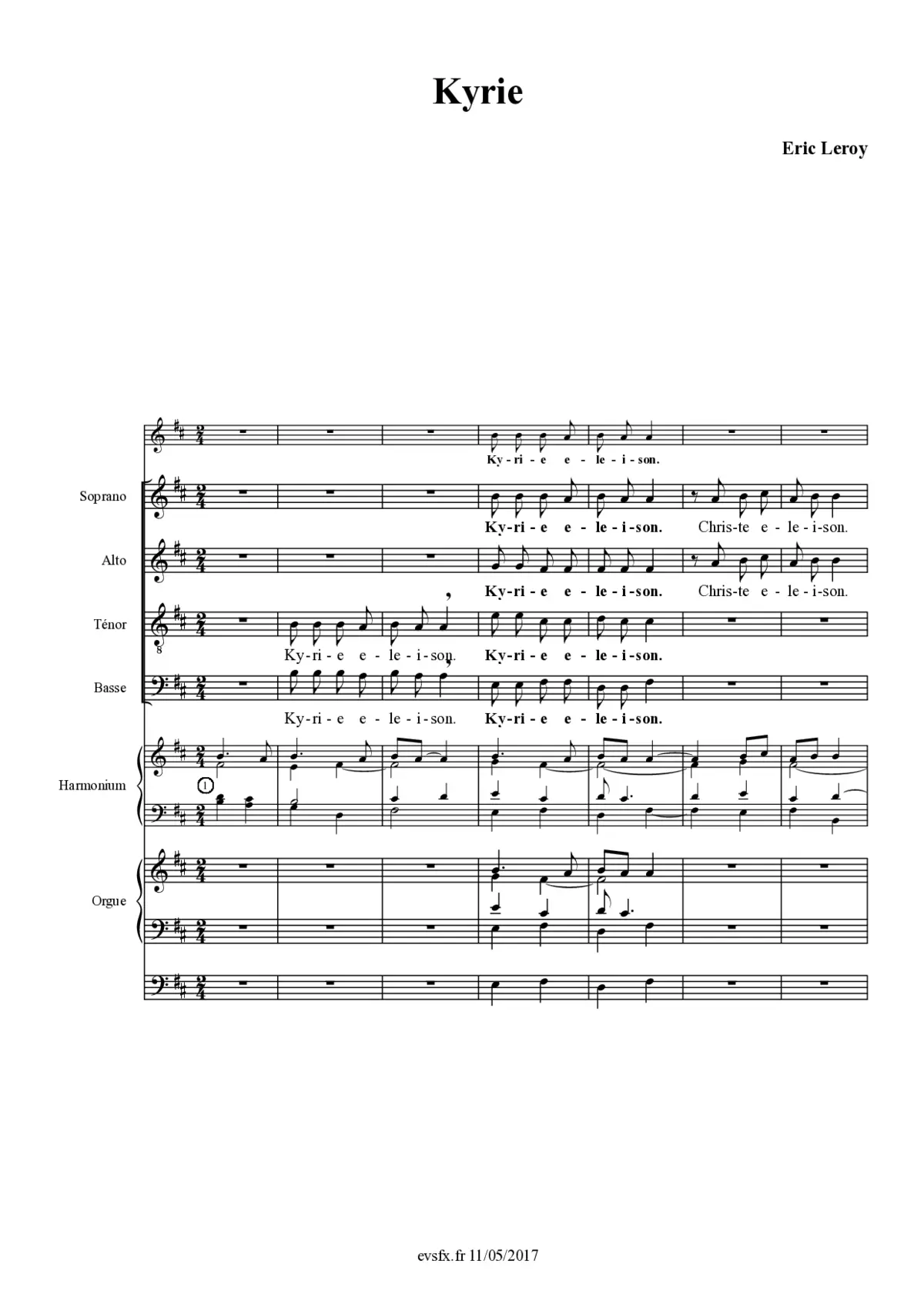 Kyrie - Page 1