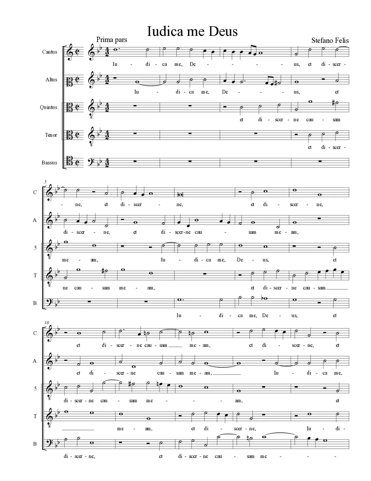 Iudica me Deus - Page 1
