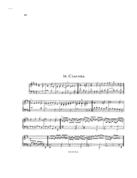 Chaconne in D major